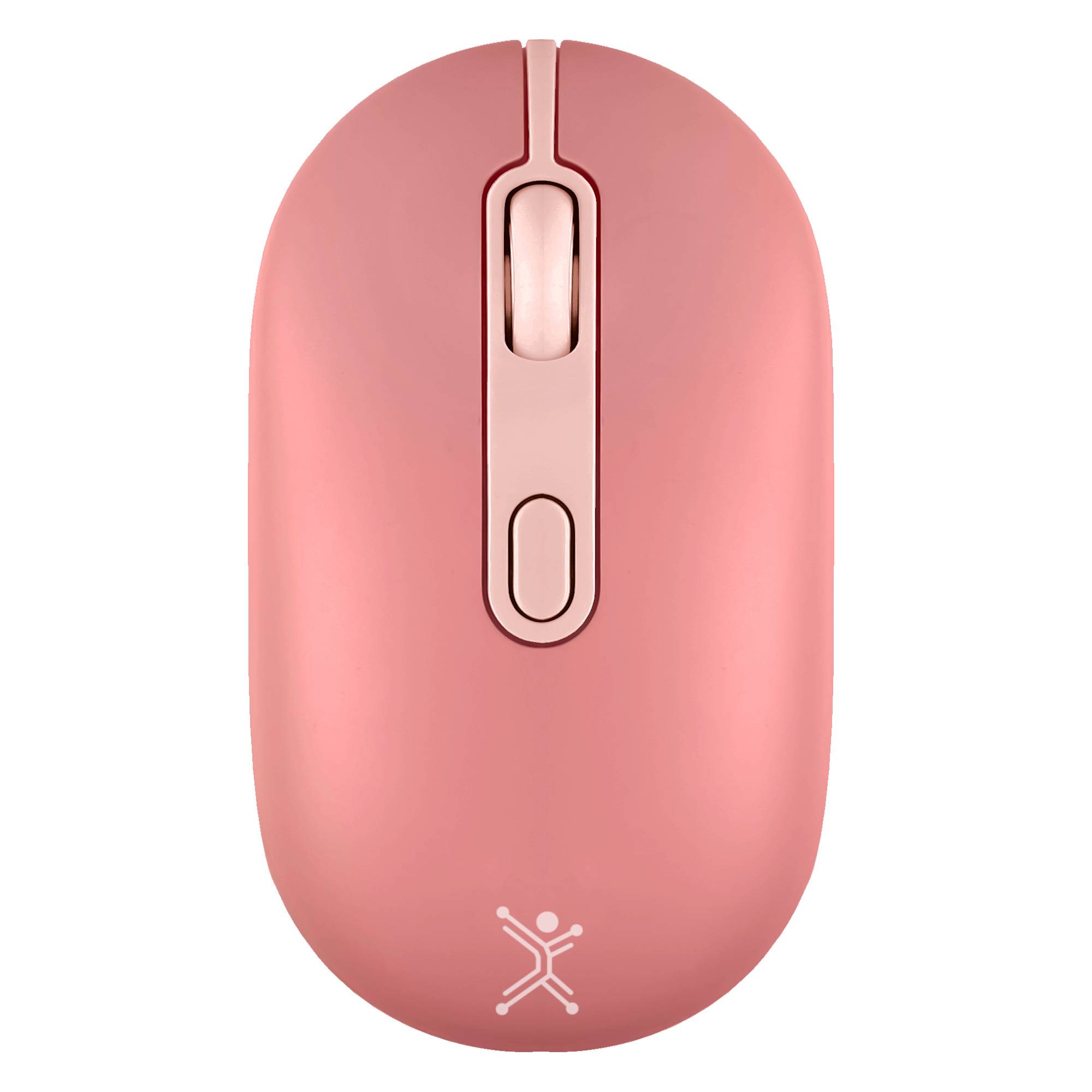 Mouse Recargable 2.4GHz + Bluetooth Clic Silencioso COLORI Color Rosa | PERFECT CHOICE - Mouse Recargable 2.4GHz + Bluetooth Clic Silencioso COLORI Color Rosa | PERFECT CHOICE -